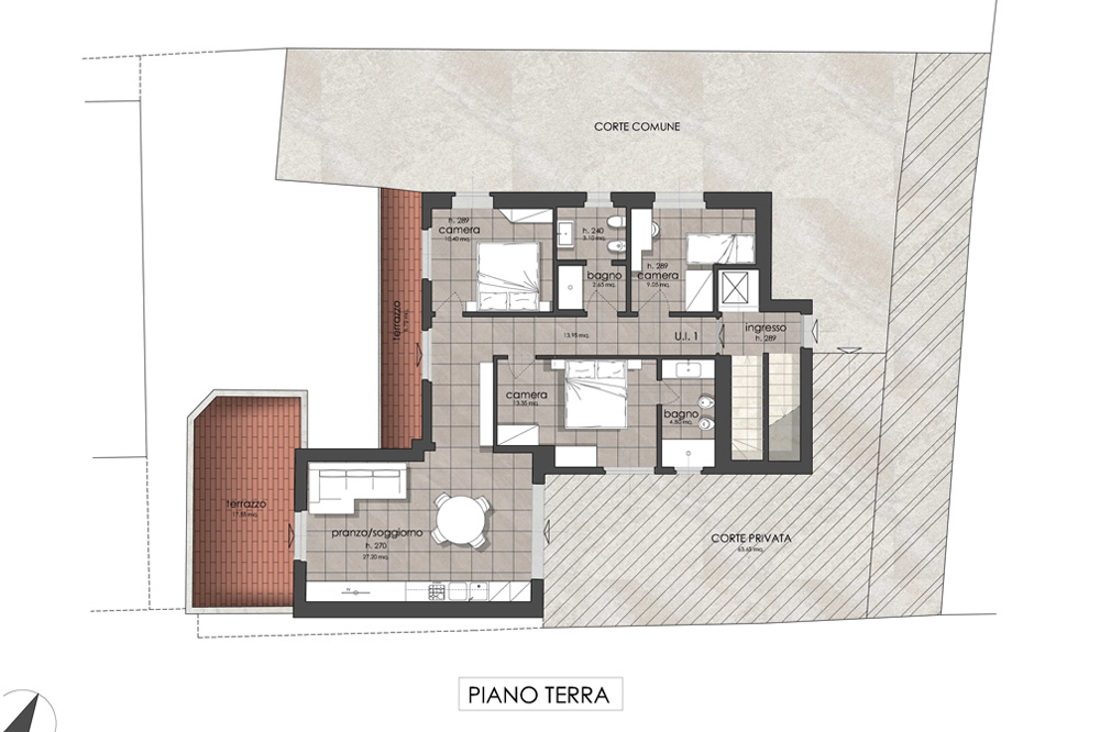 Planimetria — piano terra