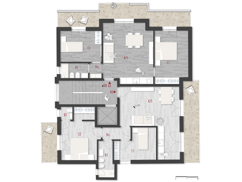 Prospetto architettonico