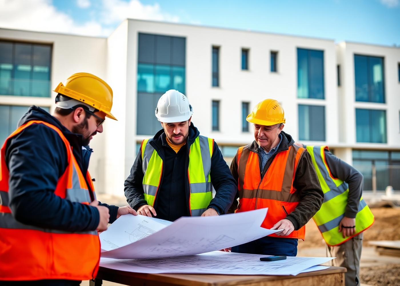 Il team Restructura Italia in cantiere